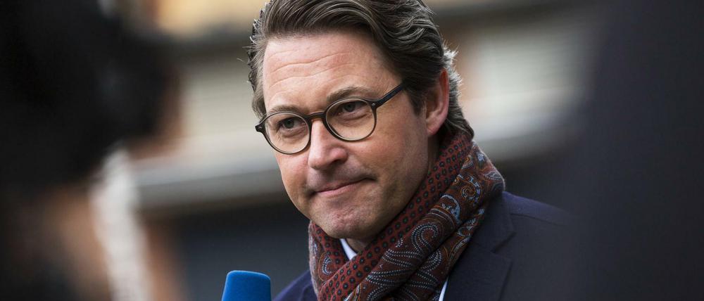 Verkehrsminister Andreas Scheuer (CSU) hat Gedankenspielen etwa zu möglichen höheren Steuern eine Absage erteilt. 