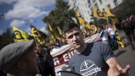 Der Identitären-Anführer Martin Sellner.