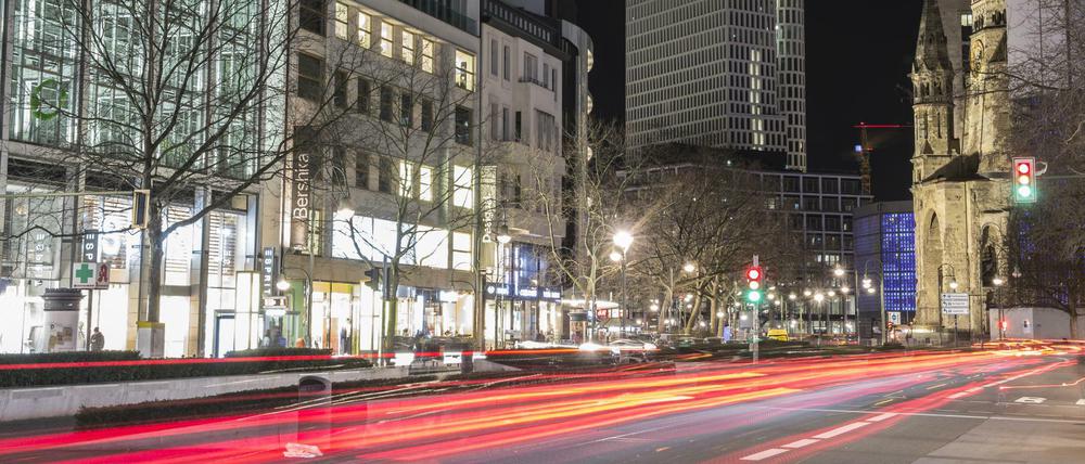 An der Tauentzienstraße fand das tödliche Rennen der beiden Raser statt.