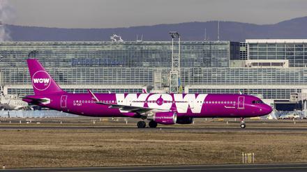 Am Boden: Die Flugzeuge der Wow-Air fliegen vorerst nicht mehr. 