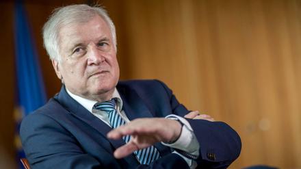 Horst Seehofer (CSU), Bundesminister für Inneres, Heimat und Bau.