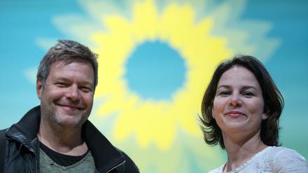 Annalena Baerbock und Robert Habeck, die Bundesvorsitzenden von Bündnis 90/Die Grünen. 