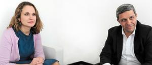 SPD-Bildungspolitikerin Maja Lasic, hier mit Fraktionschef Raed Saleh, hat die Reformvorschläge unterbreitet.