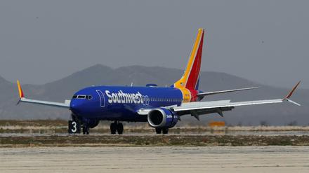 Archivbild einer Boeing 737 Max der Fluglinie Southwest