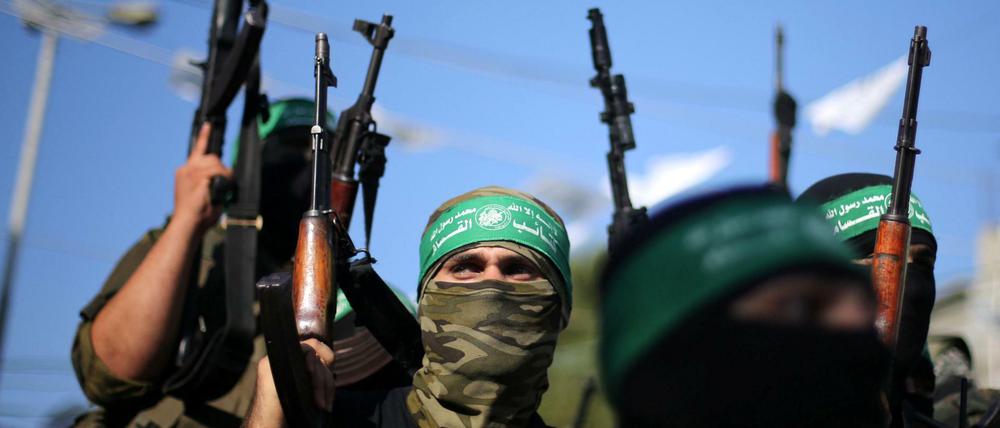 Militant. Die Hamas sieht in Israel ihren Todfeind, den es mit allen Mitteln zu bekämpfen gilt.