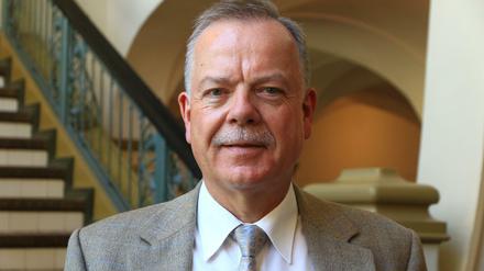 Michael Rudolph leitet die Friedrich-Bergius-Schule am Perelsplatz in Friedenau.