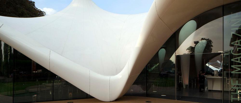Auch von Sackler bezahlt: Die Serpentine Sackler Gallery von Zaha Hadid im Londoner Hyde Park.