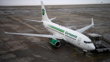 Am Boden. Einen Interessenten gibt es - er will aber nur zehn Flugzeuge weiterbetreiben.