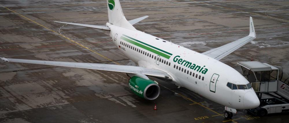 Am Boden. Einen Interessenten gibt es - er will aber nur zehn Flugzeuge weiterbetreiben.