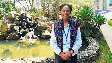 Die äthiopische Humanphysiologin Yalemetsehay Mekonnen.