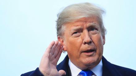 Guter Dinge nach dem Mueller-Bericht: US-Präsident Donald Trump 