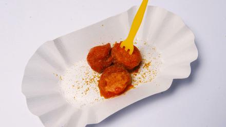 Berliner Currywurst. 