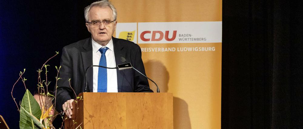 Der CDU-Europaabgeordnete Rainer Wieland.