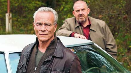 Bekommen es mit Blindgängern und Bauherren zu tun: Die Kommissare Schenk (Dietmar Bär, rechts) und Ballauf (Klaus J. Behrendt).
