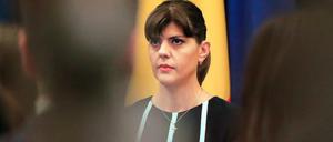 Laura Kövesi war Chefin der Antikorruptionseinheit der Staatsanwalt in Rumänien.