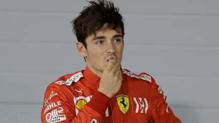 Lange auf Siegkurs, am Ende Dritter: Charles Leclerc. 