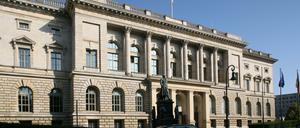Das Abgeordnetenhaus von Berlin im ehemaligen Preussischen Landtag in der Niederkirchner Straße.