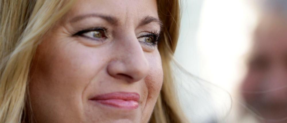 Zuzana Caputova, slowakische Präsidentschaftskandidatin.