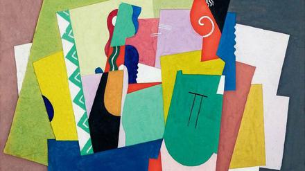 Georges Valmiers Gouache "Die Pianostunde" von 1922.