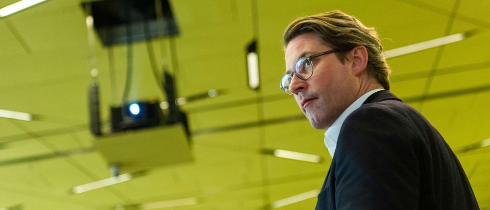 Bundesverkehrsminister Andreas Scheuer 