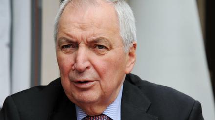 Klaus Töpfer, ehemaliger Bundesumweltminister und Vorsitzender des Nationalen Begleitgremiums. 