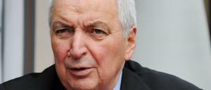 Klaus Töpfer, ehemaliger Bundesumweltminister und Vorsitzender des Nationalen Begleitgremiums.