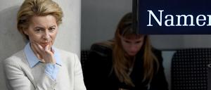 Verteidigungsministerin Ursula von der Leyen (CDU).