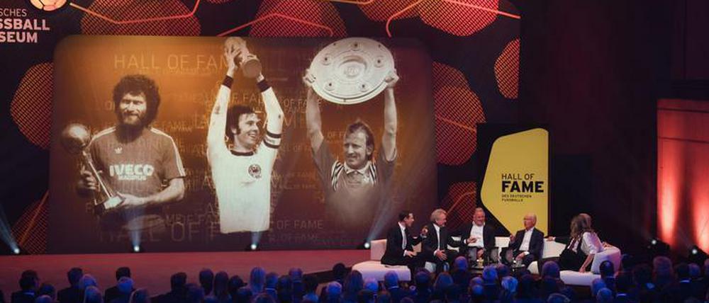 Spielen, reden, ehren. Der deutsche Fußball hat jetzt auch eine Hall of Fame.
