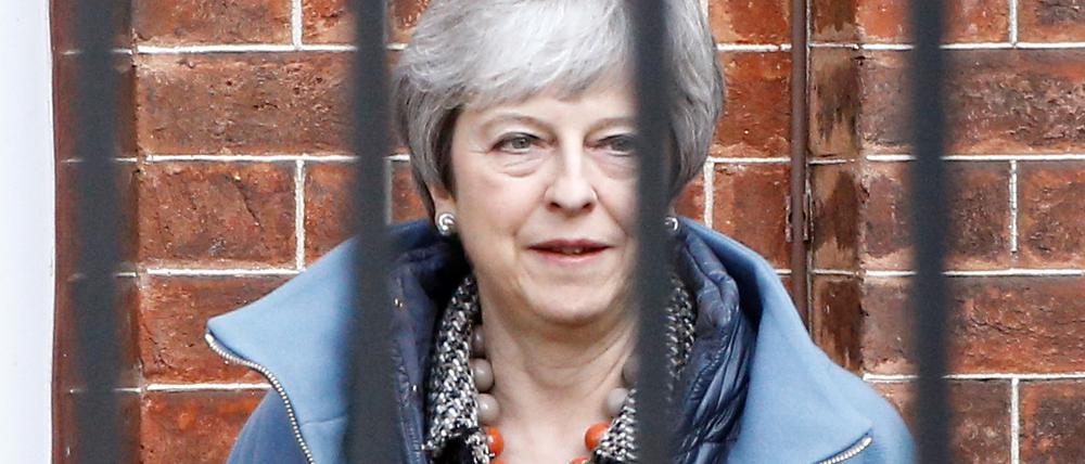 In der Klemme: Die britische Premierministerin Theresa May.