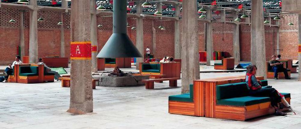 Die Ausstellungsreihe „bauhaus imaginista“ (hier im SESC Pompeia in São Paulo) zeigt, welchen Einfluss der Stil international hatte.