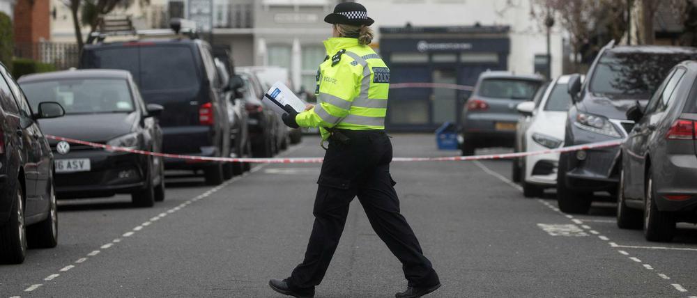Die Polizei in London (hier ein Archivbild) nahm einen Mann fest.