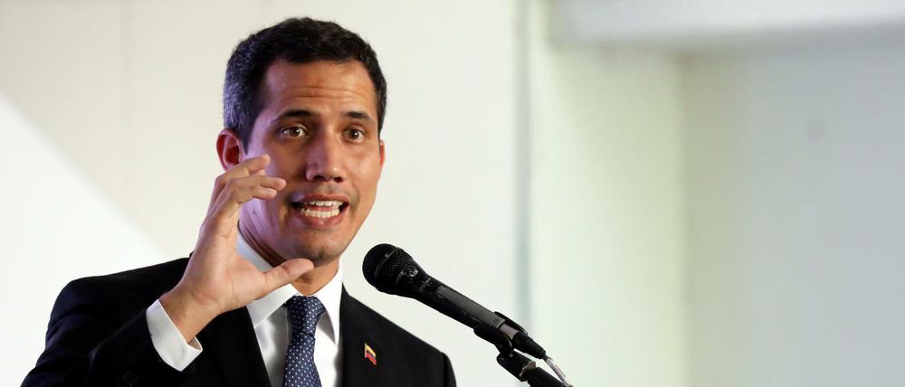 Venezuelas Oppositionsführer Juan Guaidó