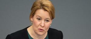 Franziska Giffey (SPD), Bundesfamilienministerin