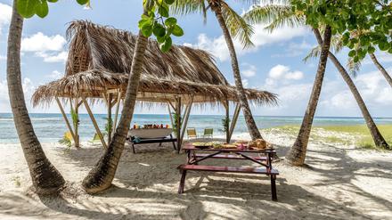 Ein Strandpicknick mit Champagner? Kein Problem auf Mustique.