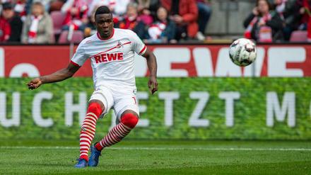Jhon Cordoba erzielte eines von vier Kölner Toren gegen Kiel.