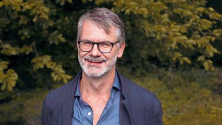 Dresdner mit Heimaten in Berlin und Rom. Der 1962 geborene Dichter, Essayist und Übersetzer Durs Grünbein.