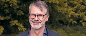 Dresdner mit Heimaten in Berlin und Rom. Der 1962 geborene Dichter, Essayist und Übersetzer Durs Grünbein.