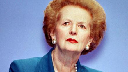 Talent zum "cant": Die ehemalige britische Premierministerin Margaret Thatcher.