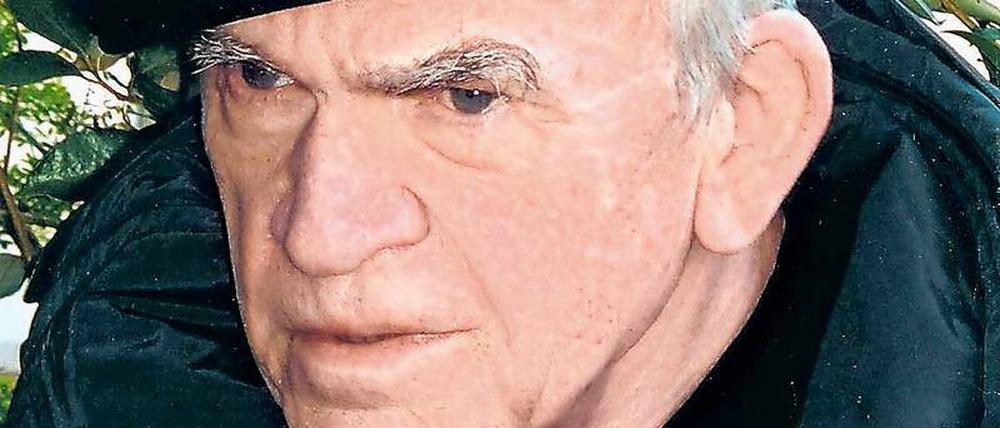 Ist gern unsichtbar. Milan Kundera