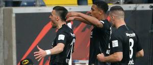 Frankfurts Filip Kostic (links) konnte zwei Tore bejubeln.