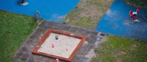 Möglicher Tatort Kinderspielplatz.