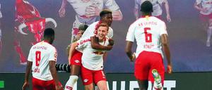 Im Mittelpunkt. Emil Forsberg trägt die Leipziger derzeit. 