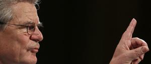 Joachim Gauck hielt die Rede bei der Stiftungswoche.