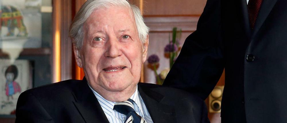 Gegenseitiger Respekt: Helmut Schmidt und China, hier mit Regierungschef Li Keqiang 2013.