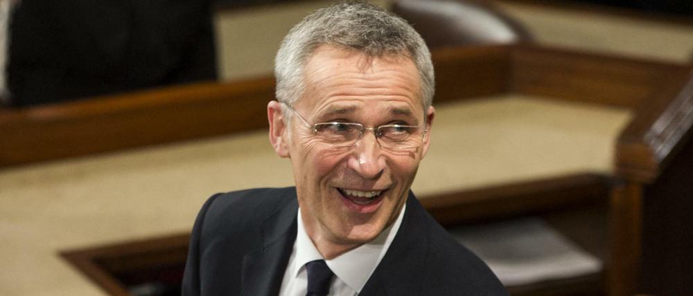 Nato-Generalsekretär Jens Stoltenberg im US-Kongress
