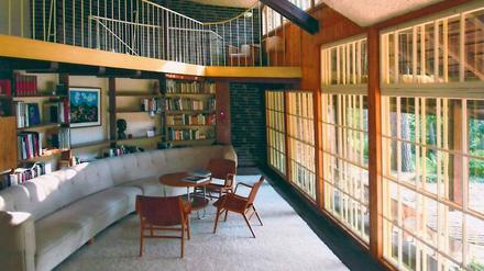 Flucht ins Private. Die Innenansicht vom Haus Möller, das Hans Scharoun in Zermützel bei Neuruppin 1937/1938 entworfen hat. 