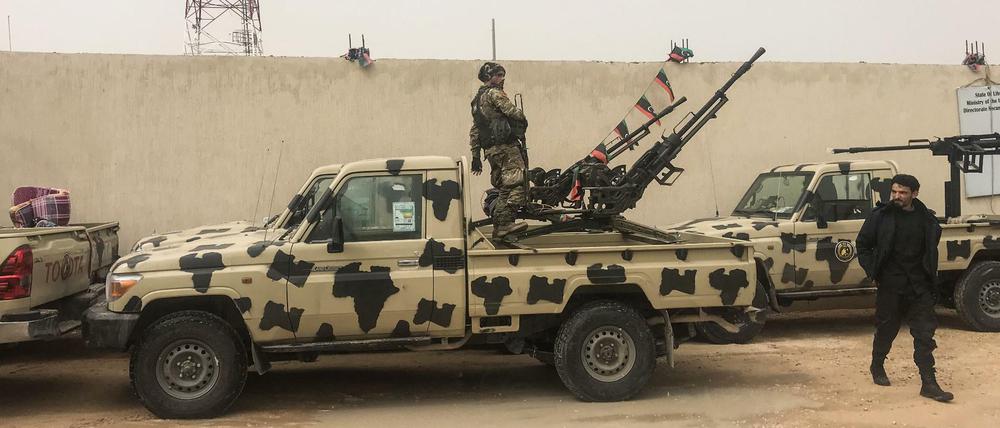 Gegner des Generals Chalifa Haftar bereiten sich vor.