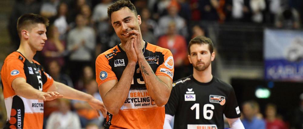 Klappte nicht alles bei Benjamin Patch und den BR Volleys. (Archivbild)