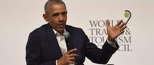 Der ehemalige US-Präsident Barack Obama.