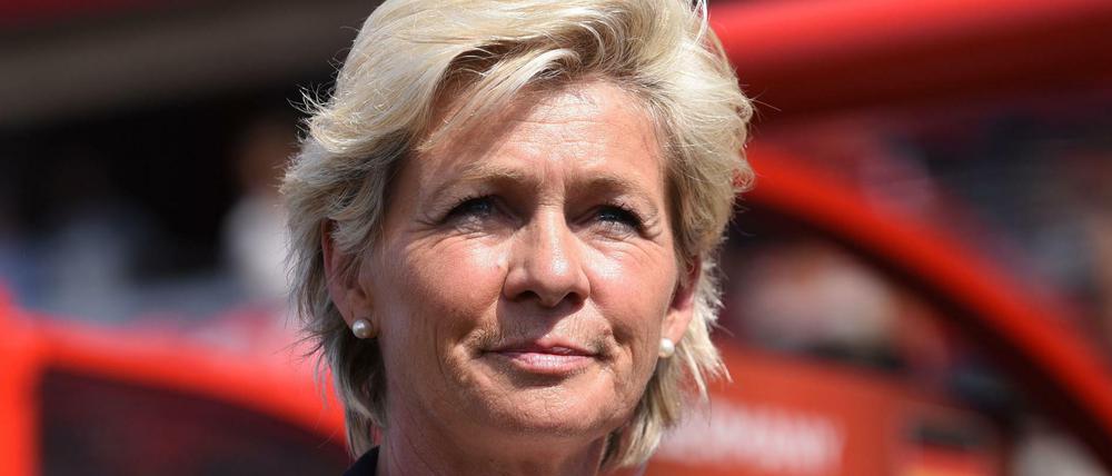 Silvia Neid bei der WM 2015. 